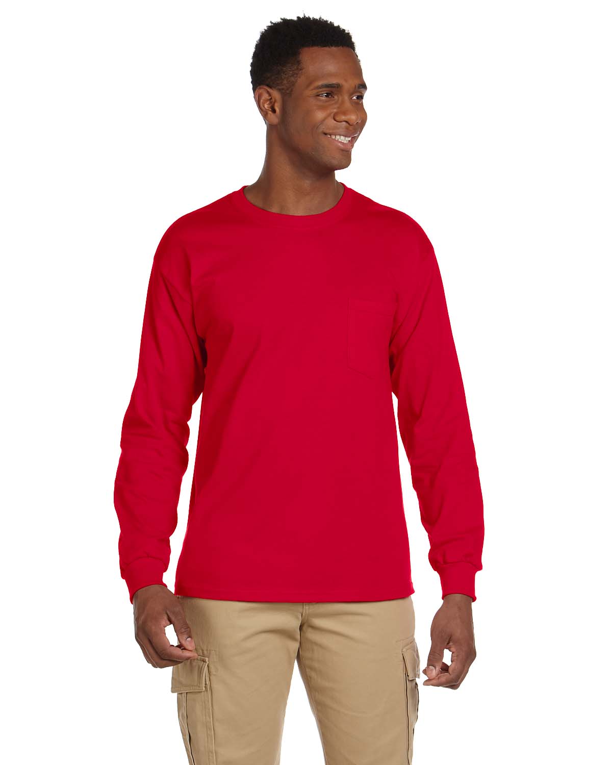 Gildan G241 Red Adult Ultra Cotton® 6 