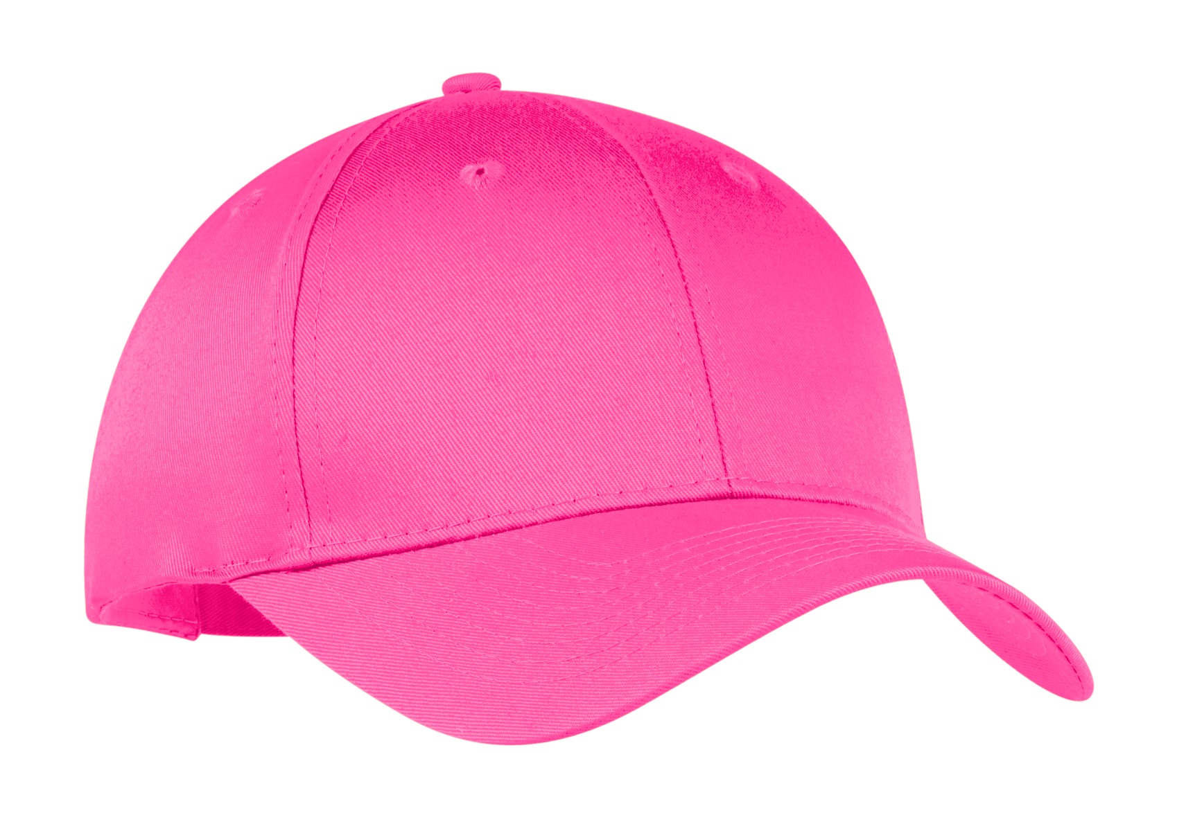 neon pink baseball cap