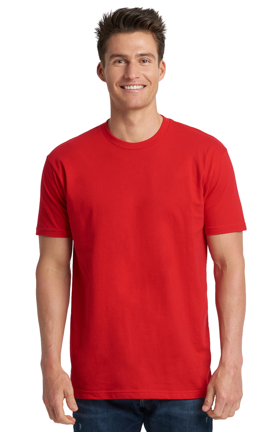 red cotton tshirt