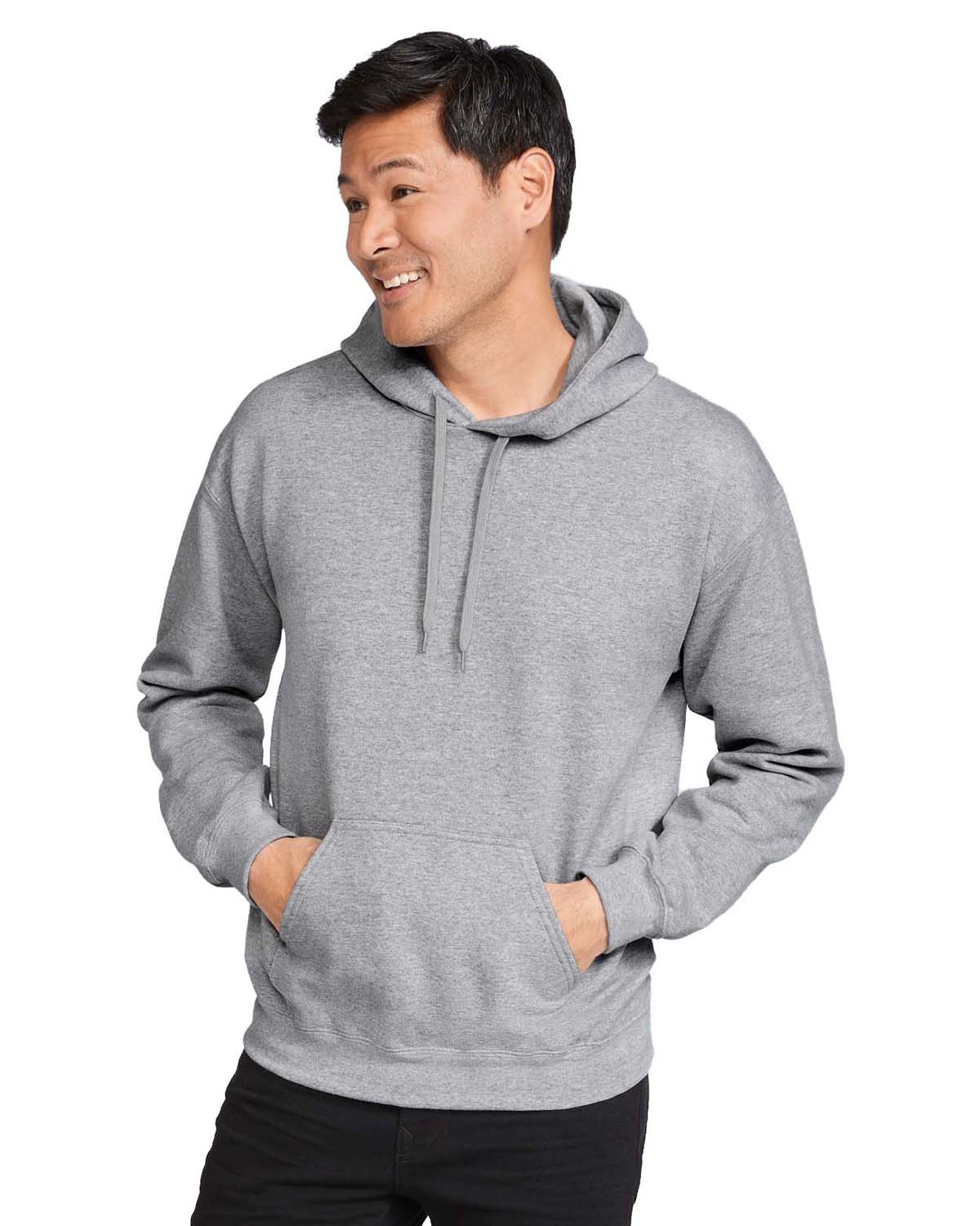 Gildan hoodie shop sport grey