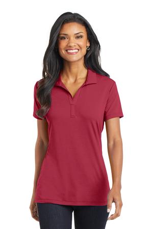 Port authority cotton 2024 touch performance polo