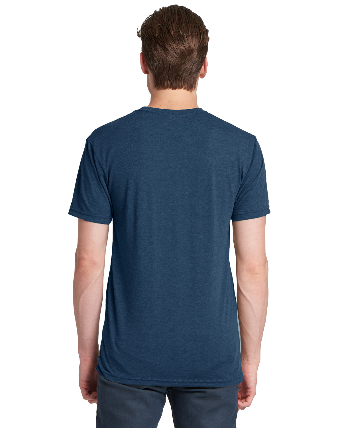 Next Level 6010A Indigo Adult Made in USA Triblend T-Shirt | JiffyShirts