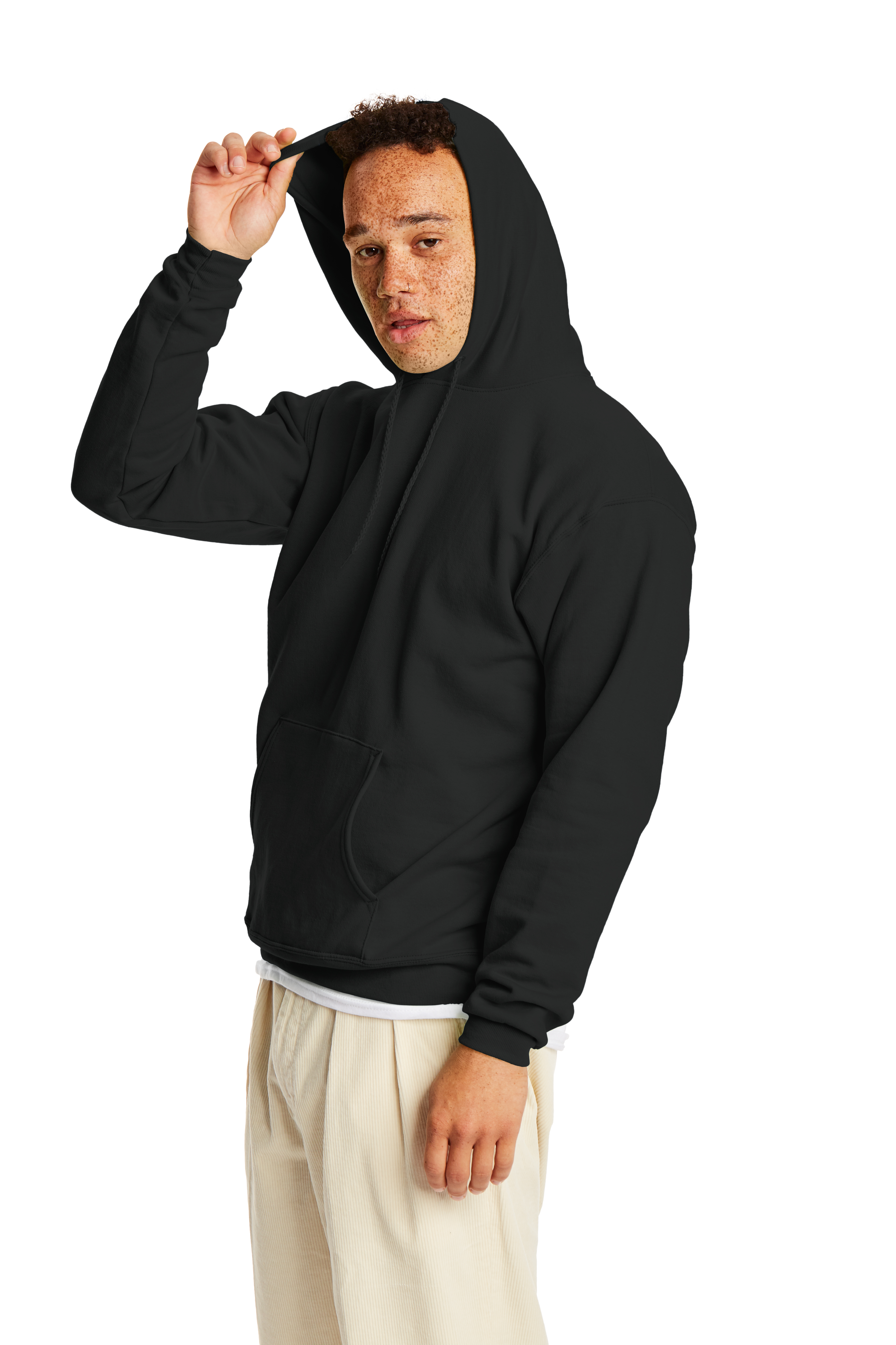 Hanes black store hoodie pullover