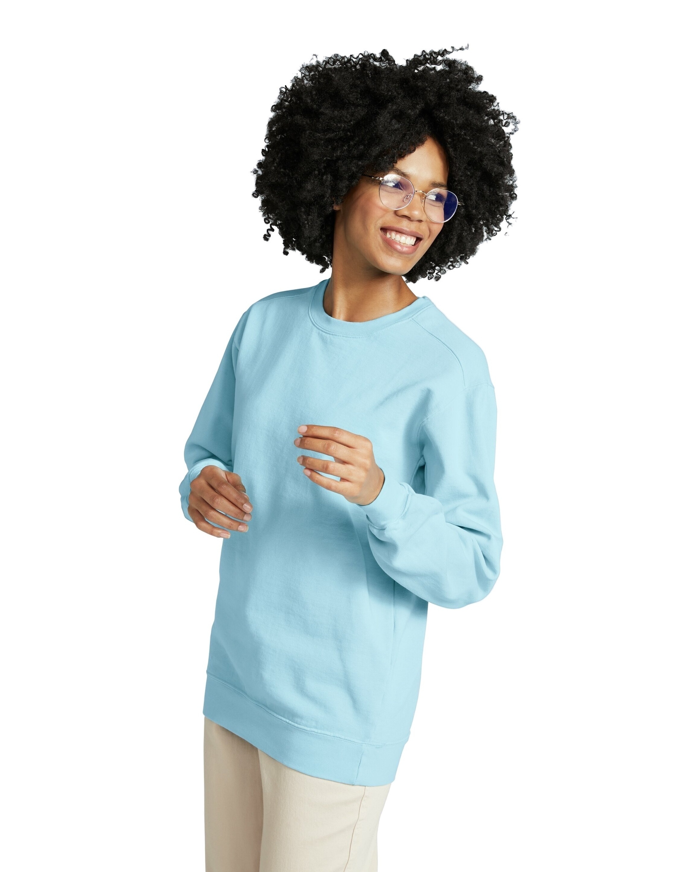 Crewneck sweatshirt comfort online colors