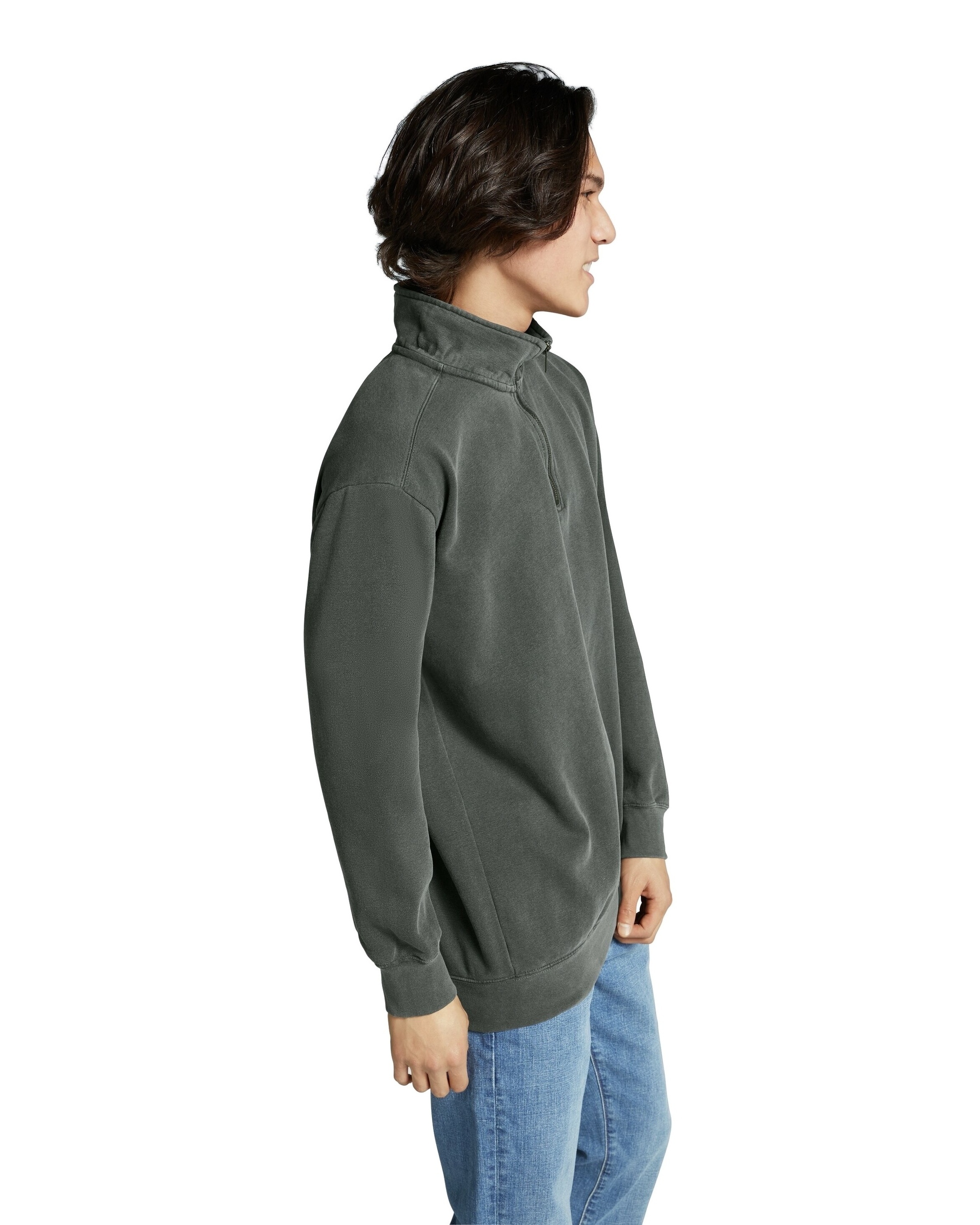 Comfort colors zip online sweatshirt