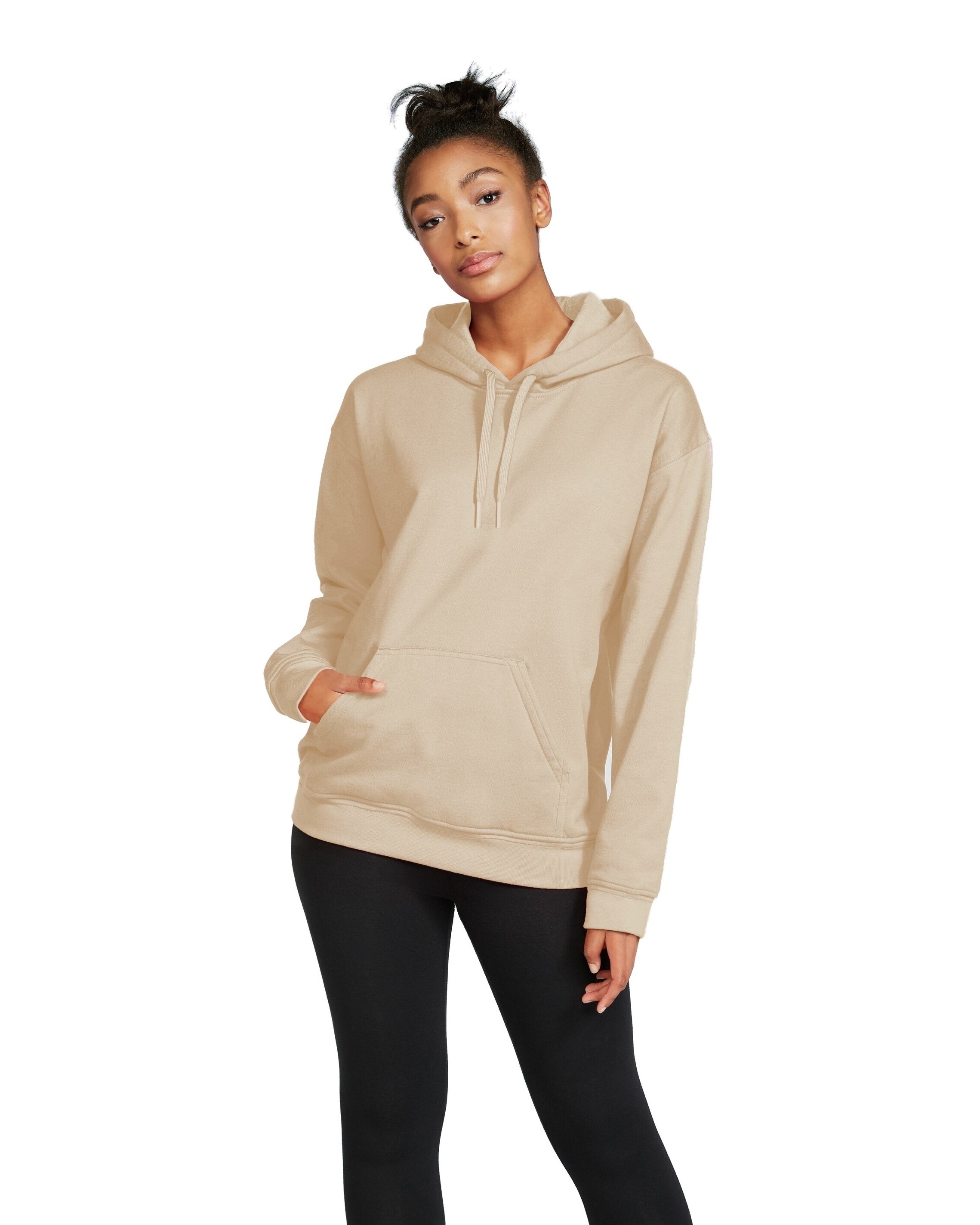 Sand colour hoodie womens new arrivals