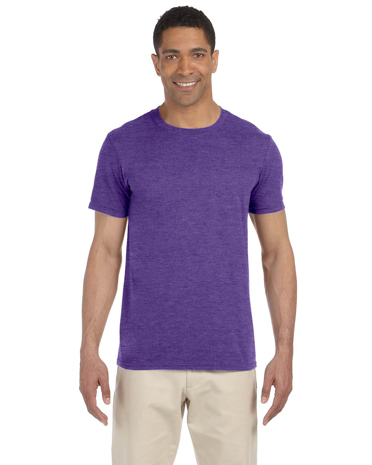 purple gildan t shirt