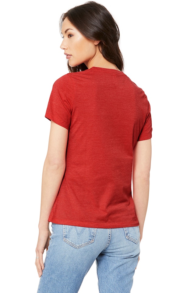 Download Bella + Canvas 6400CVC Heather Deep Teal Ladies' Heathered ...