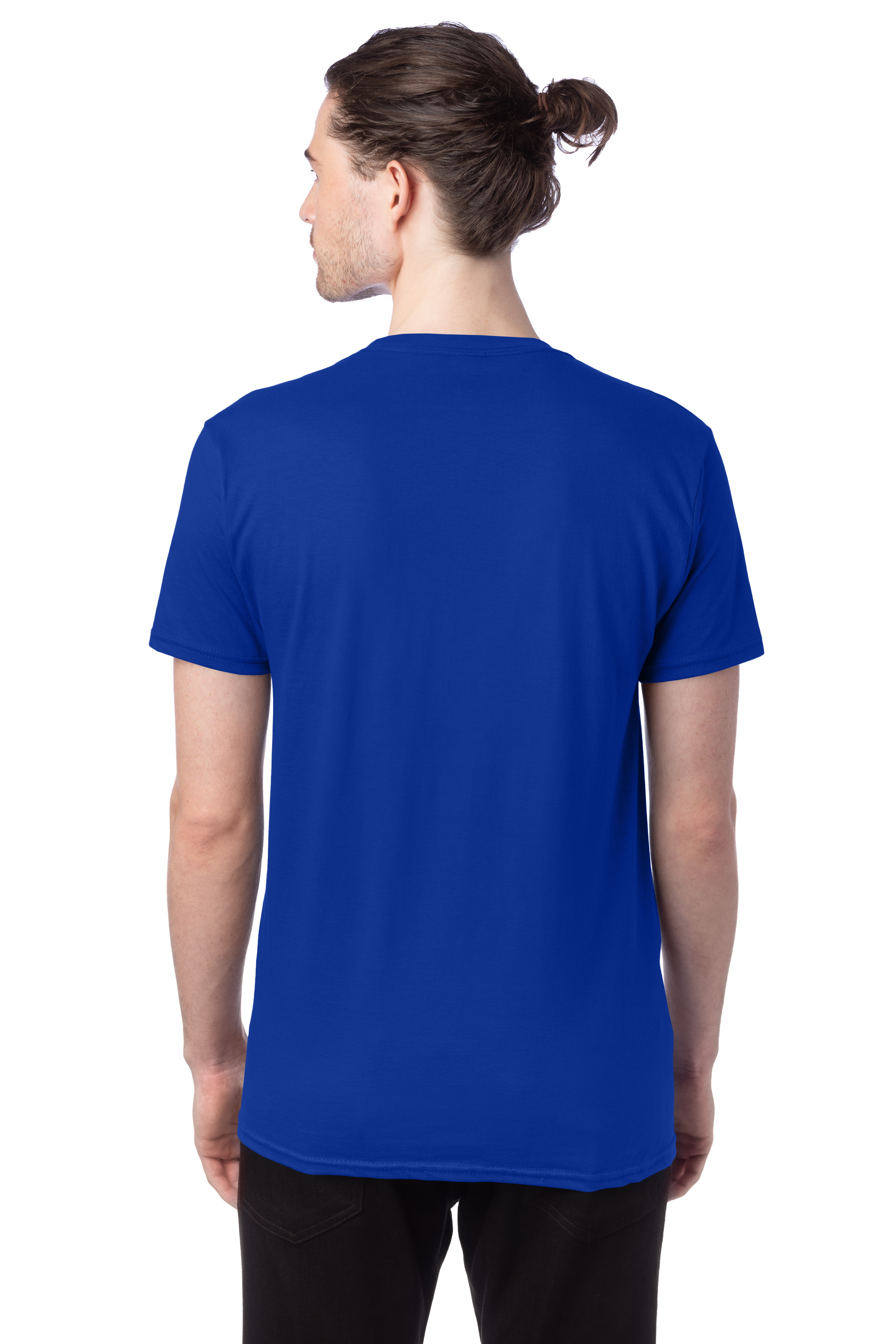 Deep royal hotsell blue shirt