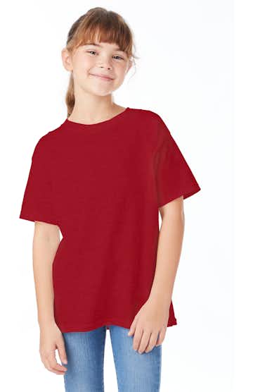 Hanes 5480 Red Pepper Heather