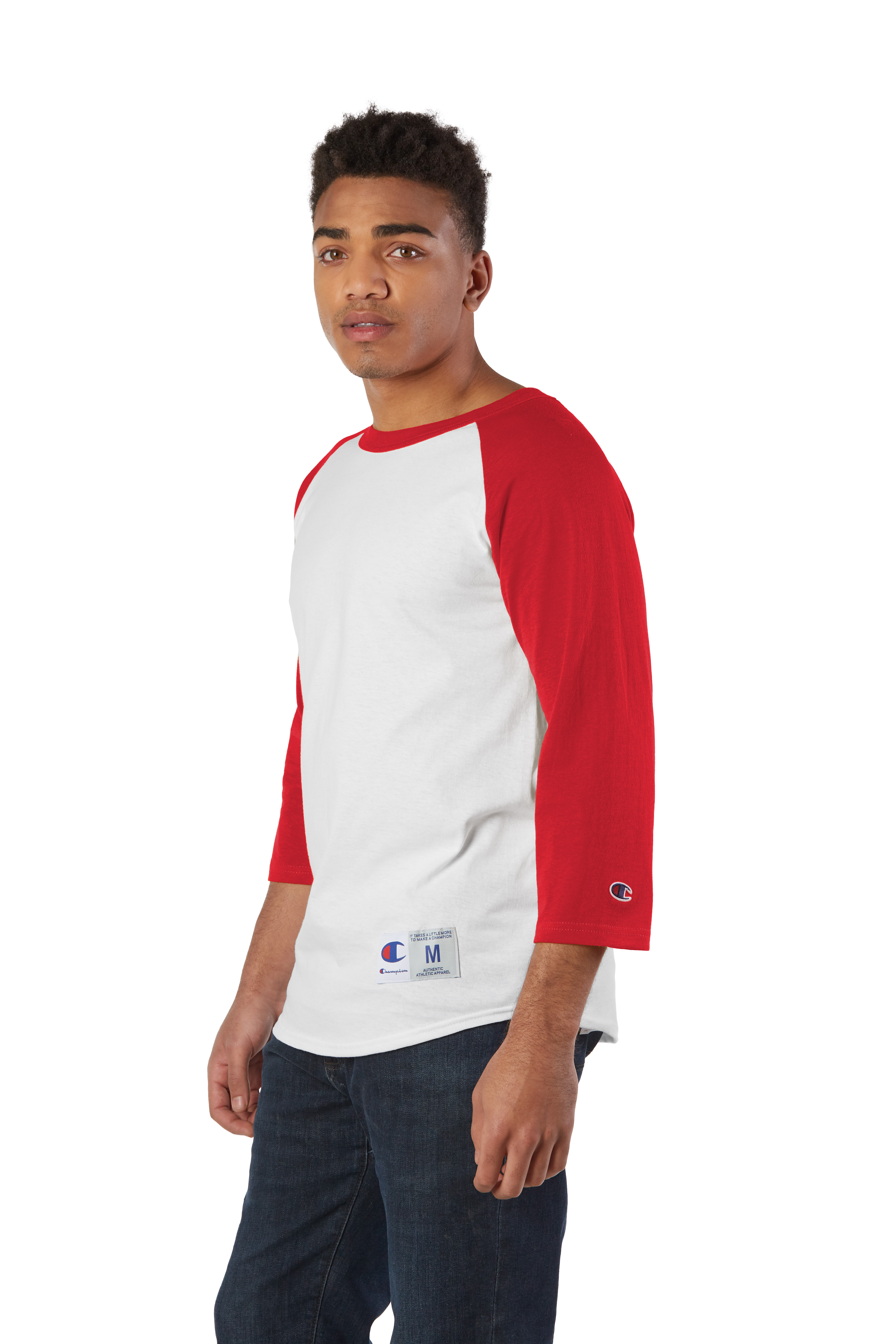 Champion T1397 Adult 5.2 Oz. Raglan T Shirt | Jiffy Shirts