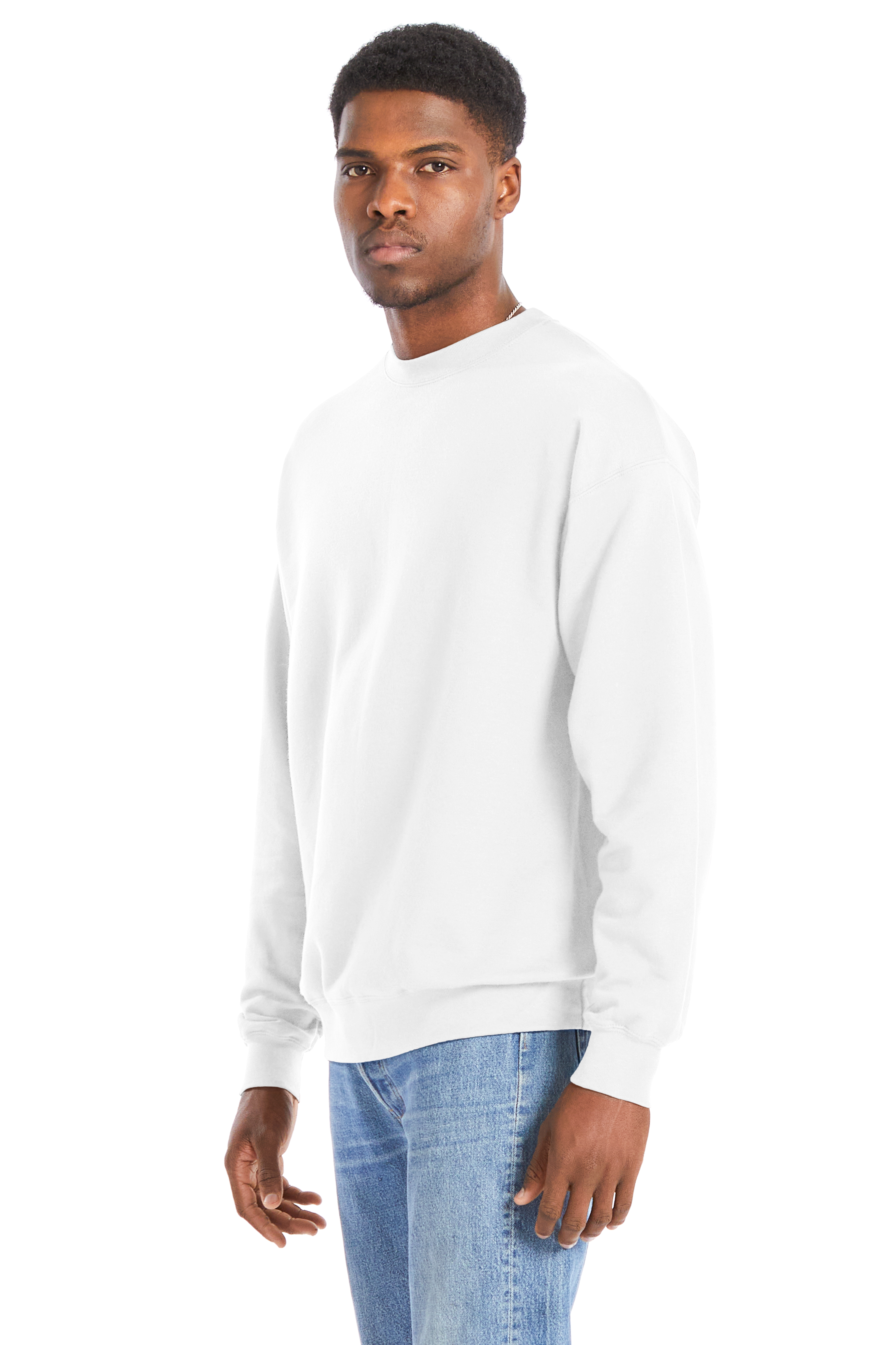 Hanes discount crew sweatshirt