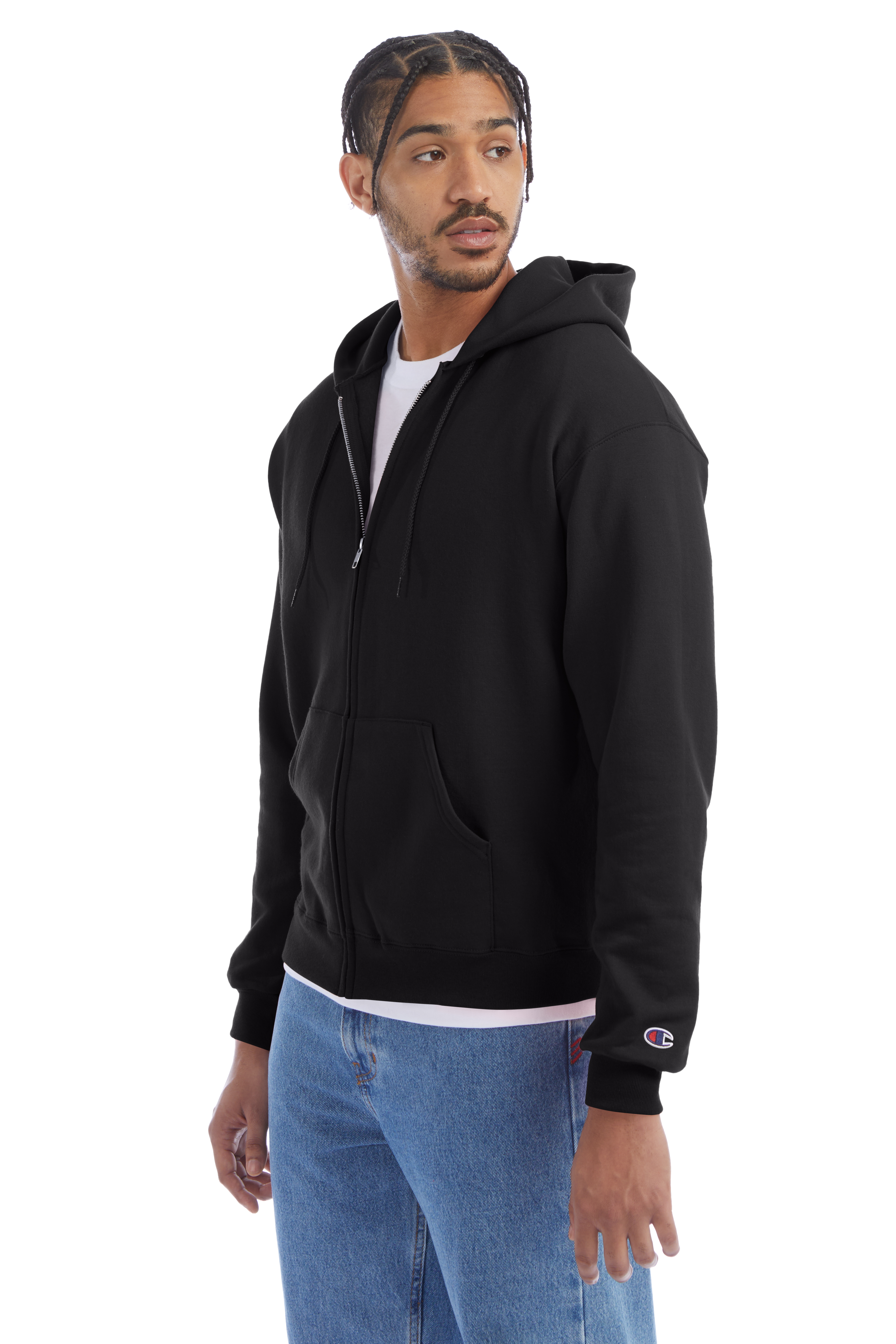 Champion S800 Adult 9 oz. Double Dry Eco® Full-Zip Hood | JiffyShirts