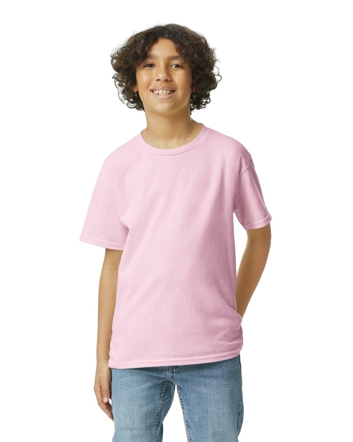 Youth pink sale shirt