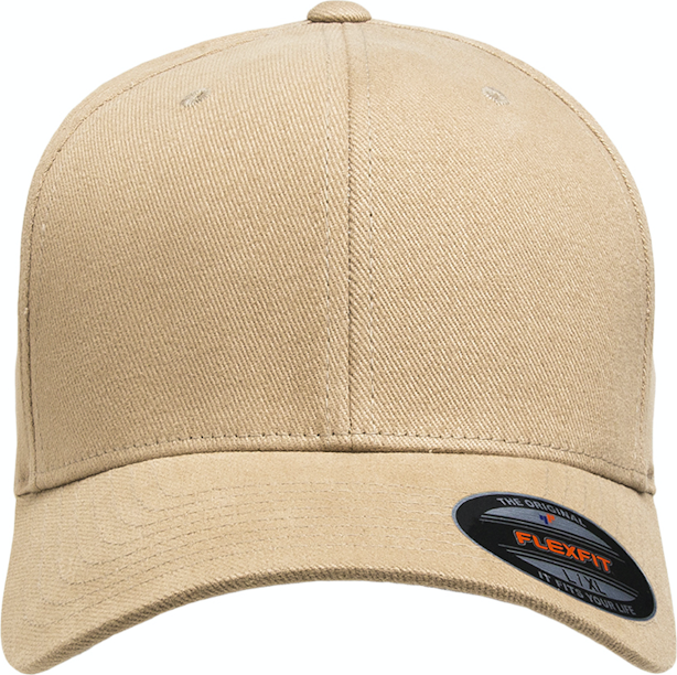 Flexfit Men's Wooly Combed Twill Fitted Baseball Cap at  Men’s  Clothing store