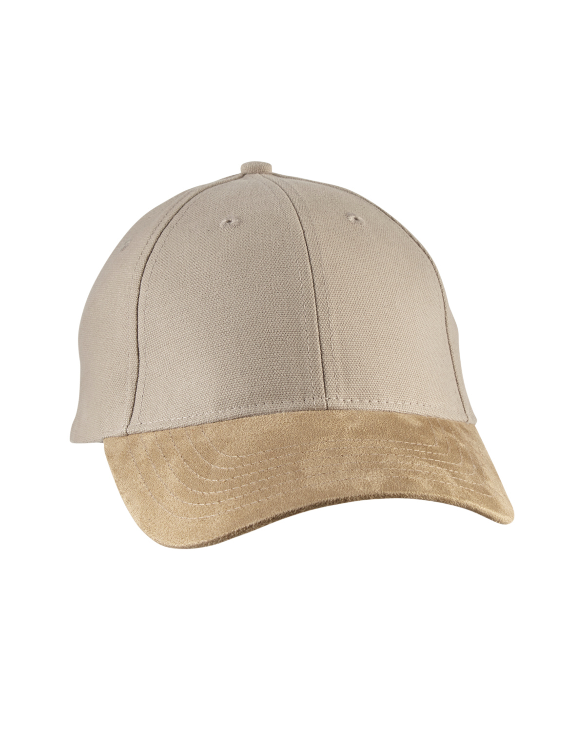 tan suede cap