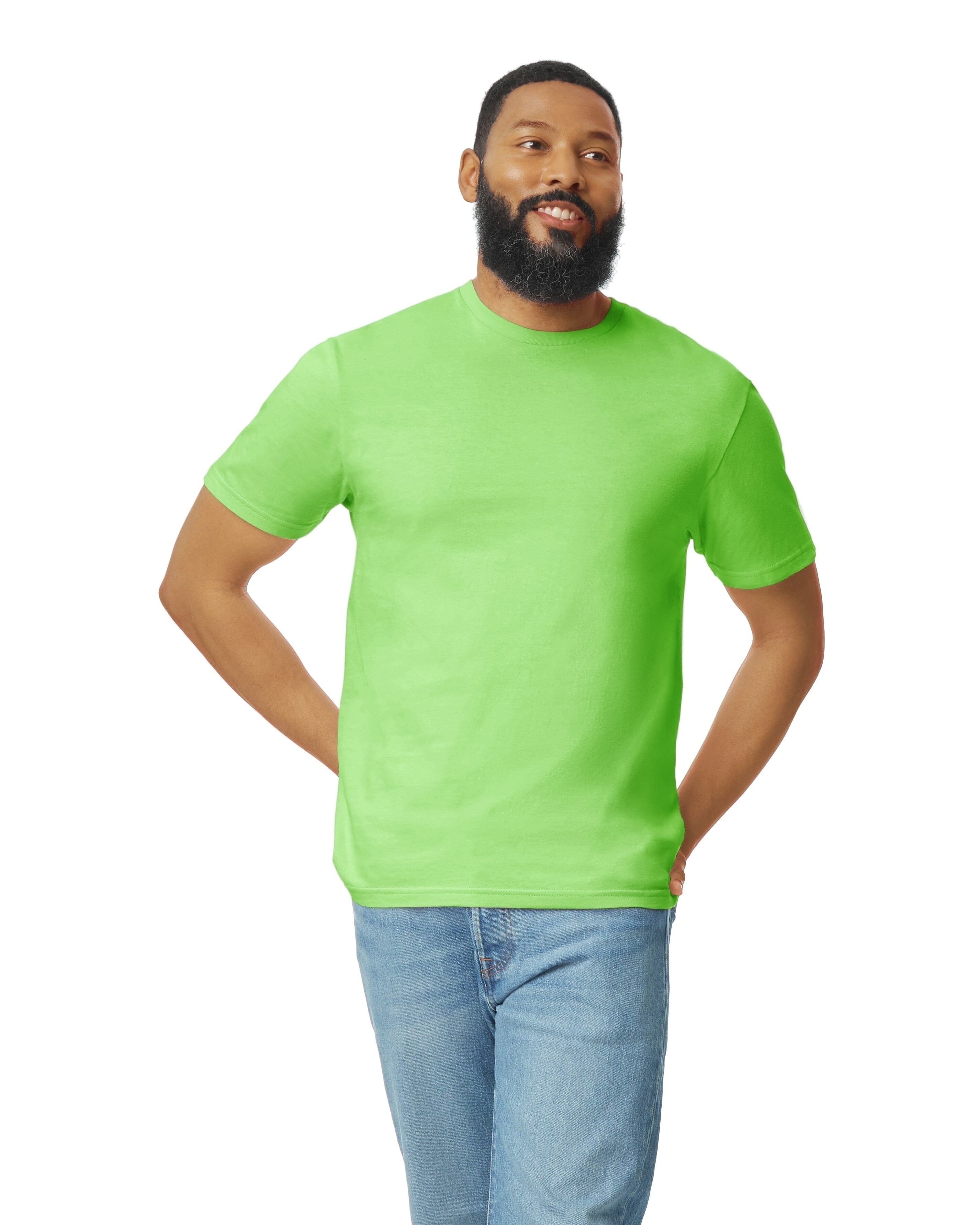 Gildan lime hot sale green shirt