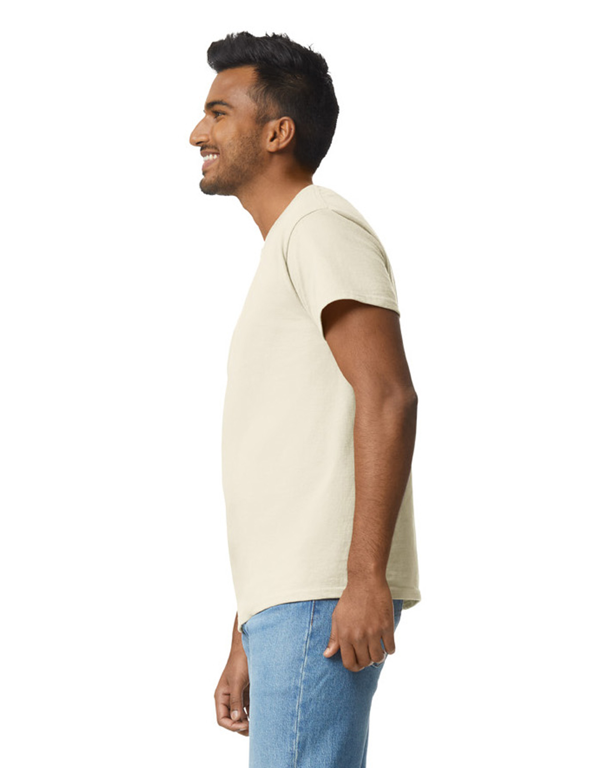 Gildan 2000 Natural Adult Ultra Cotton® 6 oz. T-Shirt | JiffyShirts