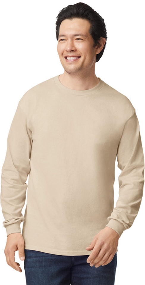 Gildan G240 Adult Ultra Cotton® 6 Oz. Long Sleeve T Shirt | Jiffy Shirts