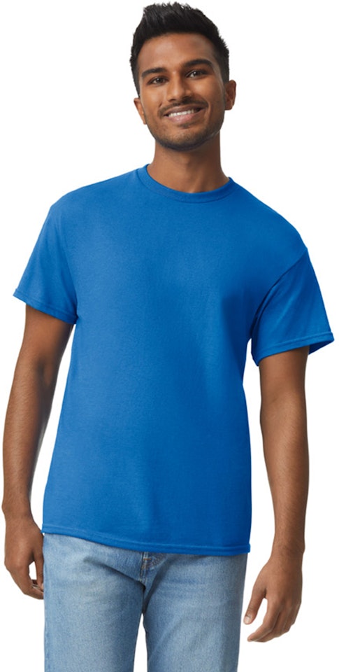 Gildan G500 Men's Short Sleeve Crew Neck T-Shirt - BLACK