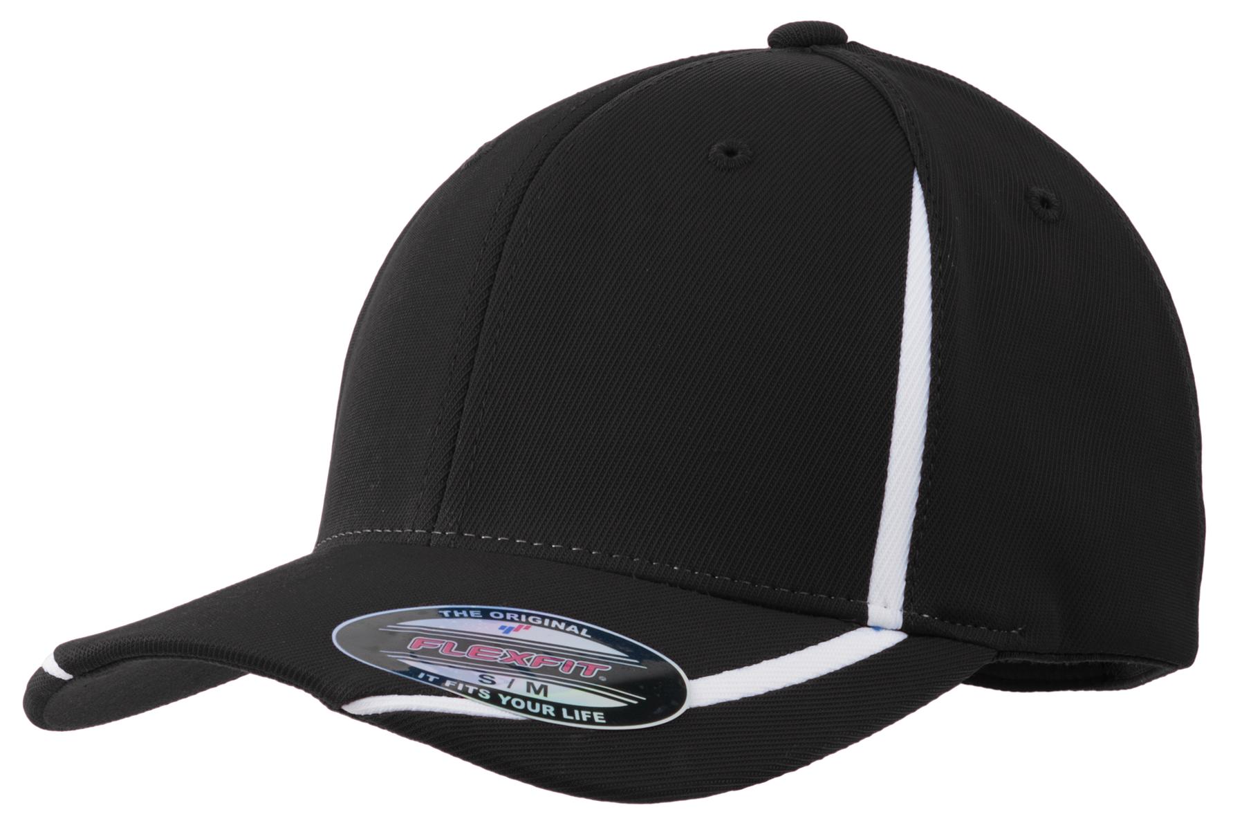 yupoong flexfit colorblock performance hat