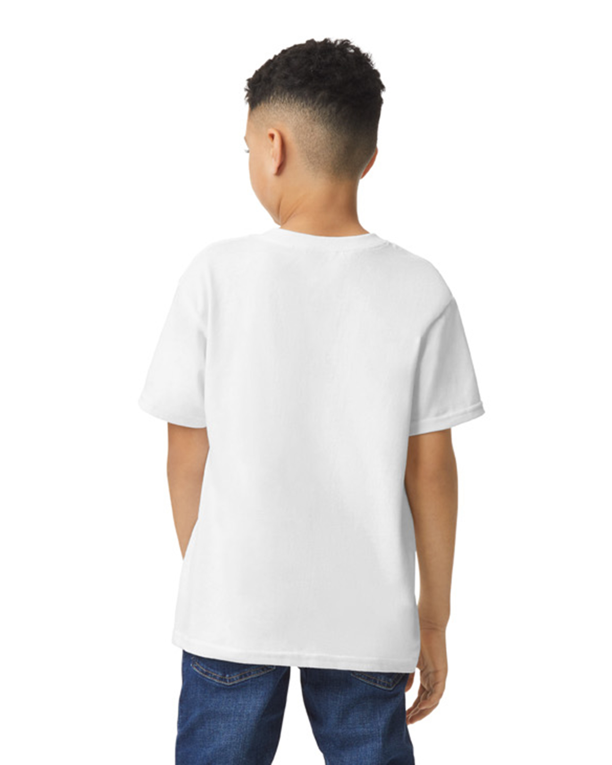 White shop shirt kids