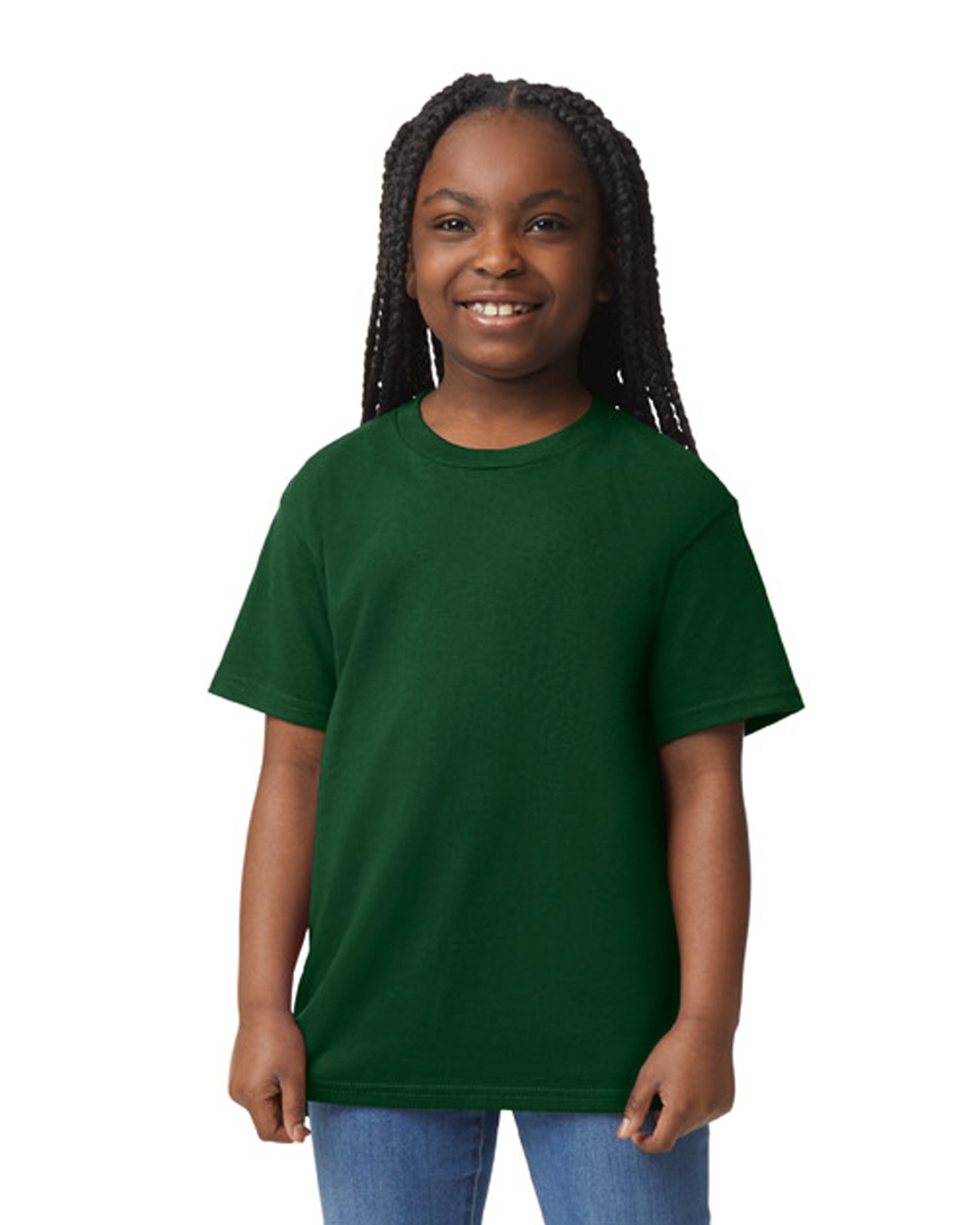 Gildan forest sales green t shirt