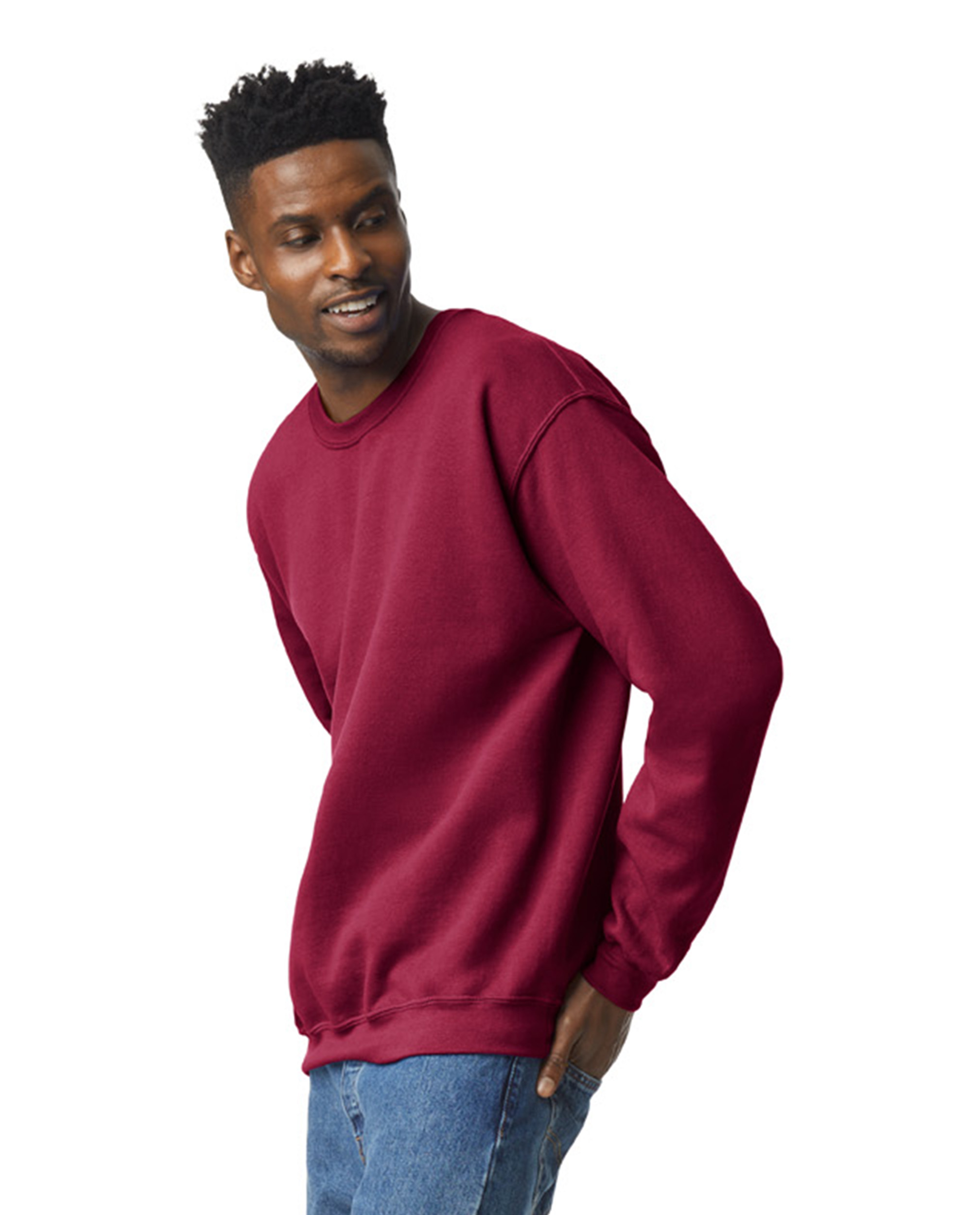 Gildan 18000 Sweatshirt Garnet Adult Heavy Blend Adult 8 Oz. 50