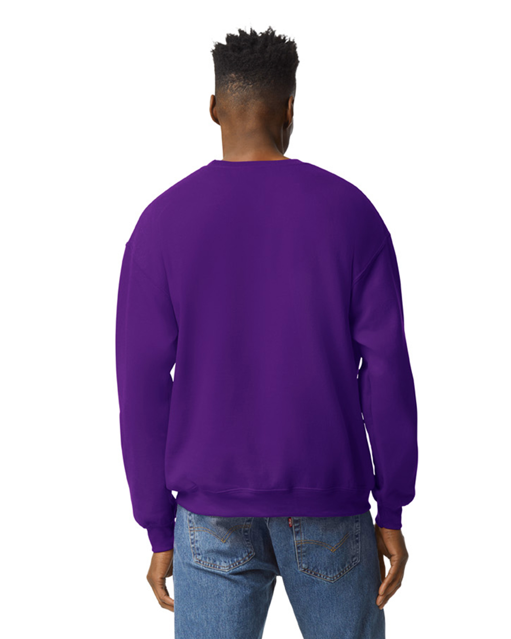 Violet gildan online crewneck