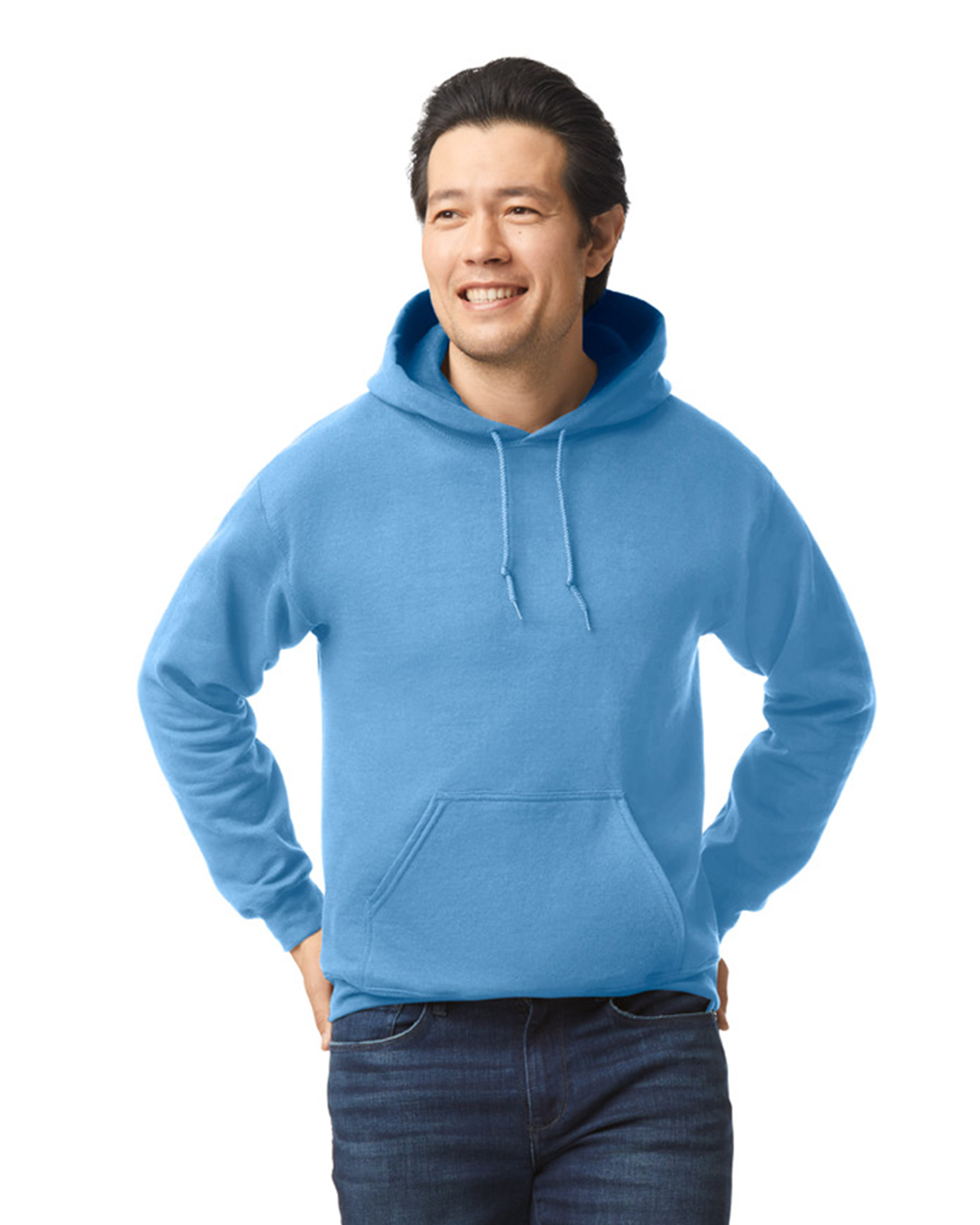 Gildan hot sale blue hoodie