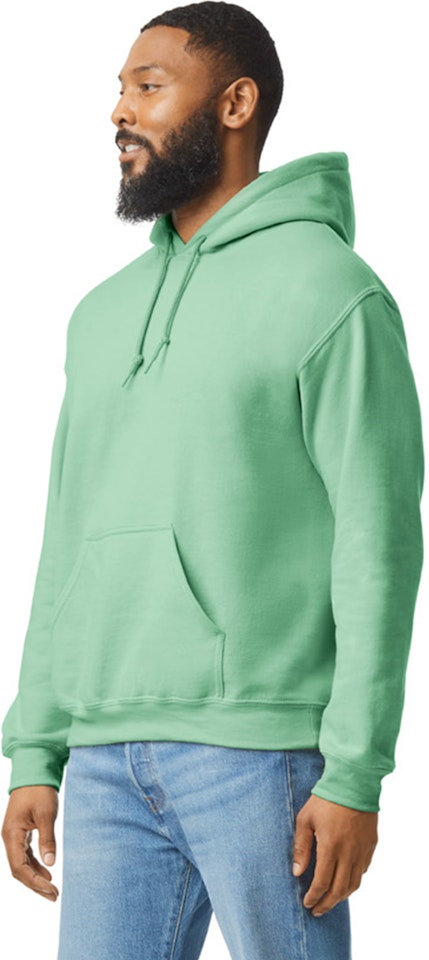 Gildan 18500 hoodie Mint Green Adult Heavy Blend™ 8 50/50 Hood JiffyShirts