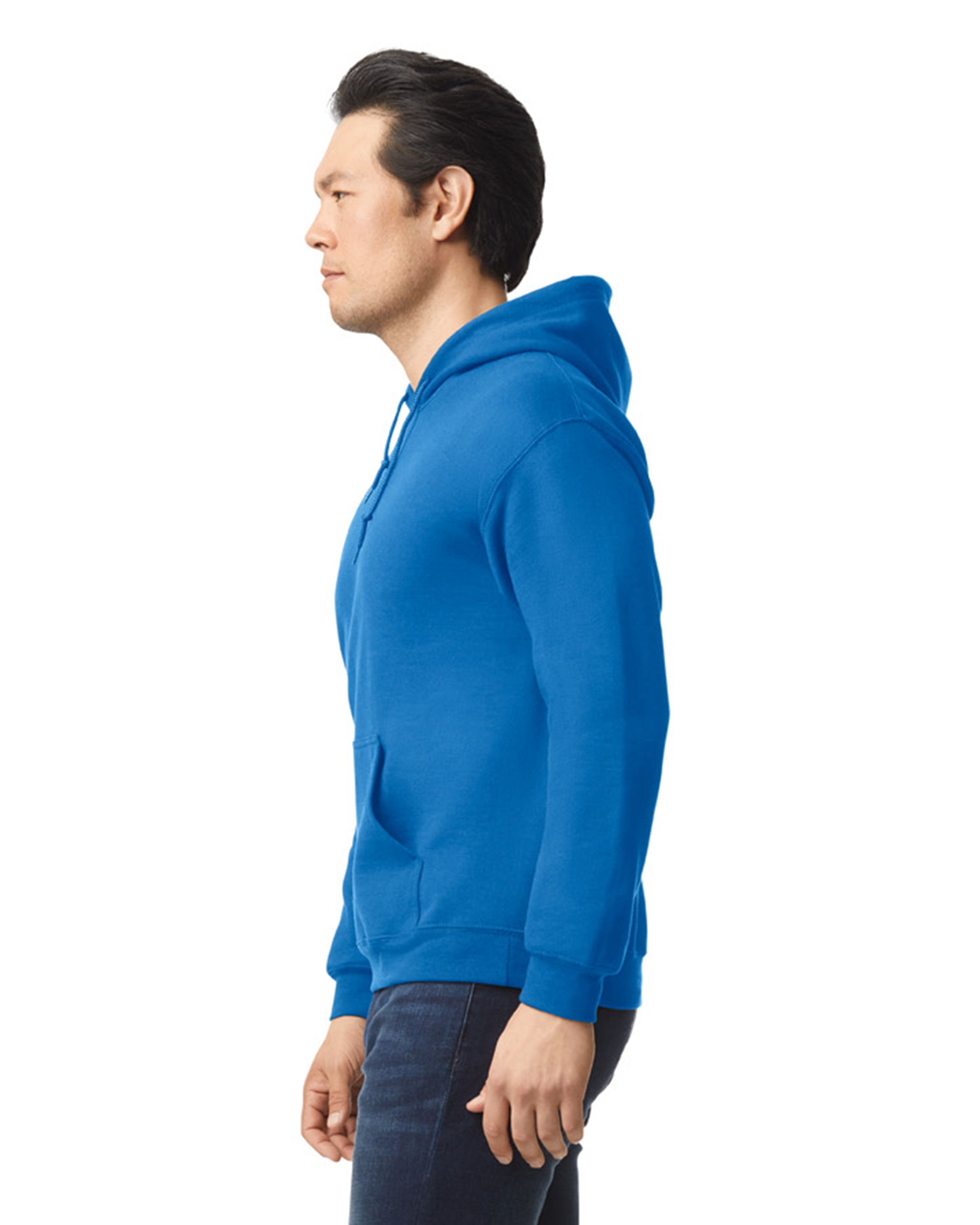 Gildan 18500 Hoodie Royal Adult Heavy Blend™ 8 Oz., 50/50 Hood Jiffy