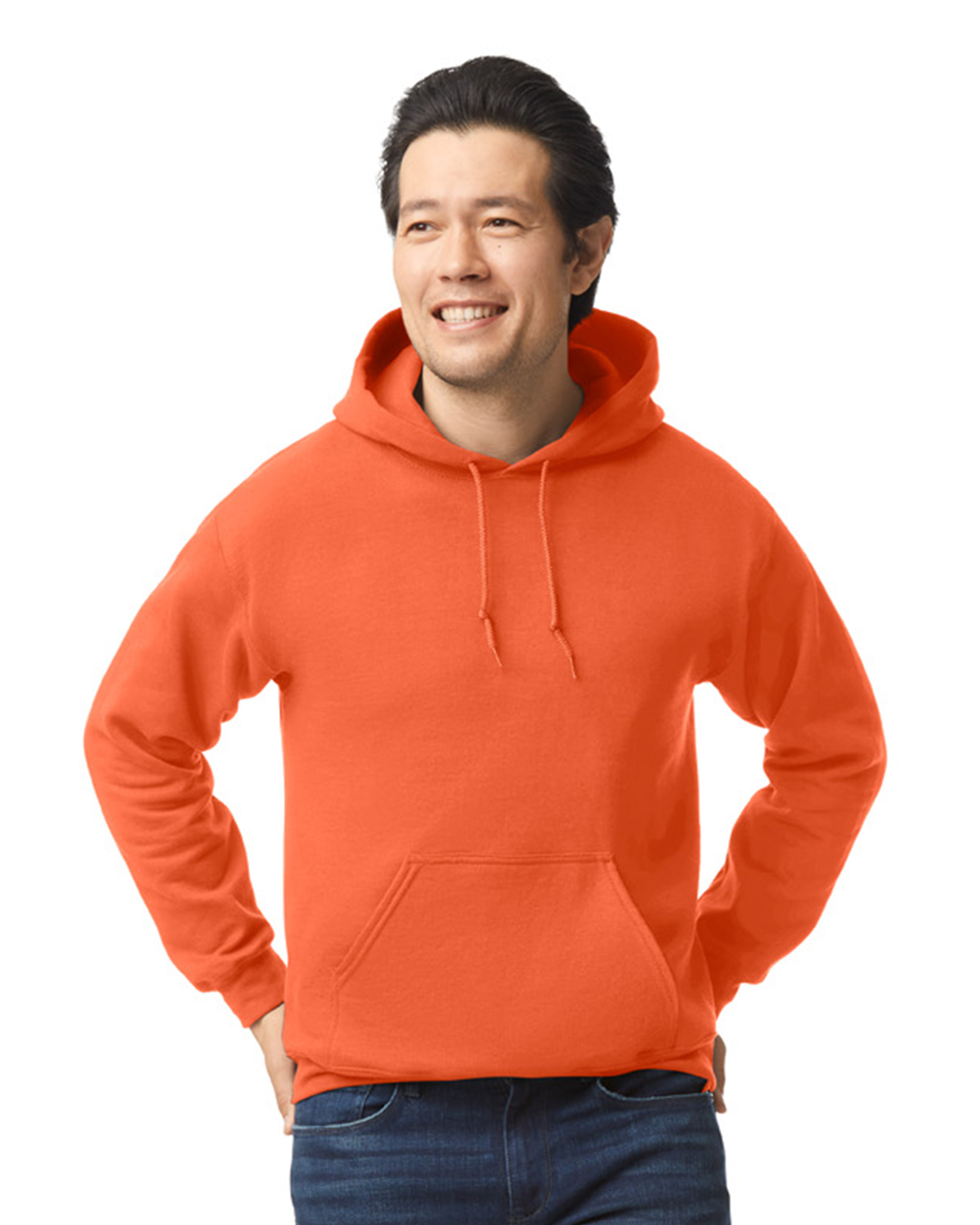 Gildan orange clearance hoodie