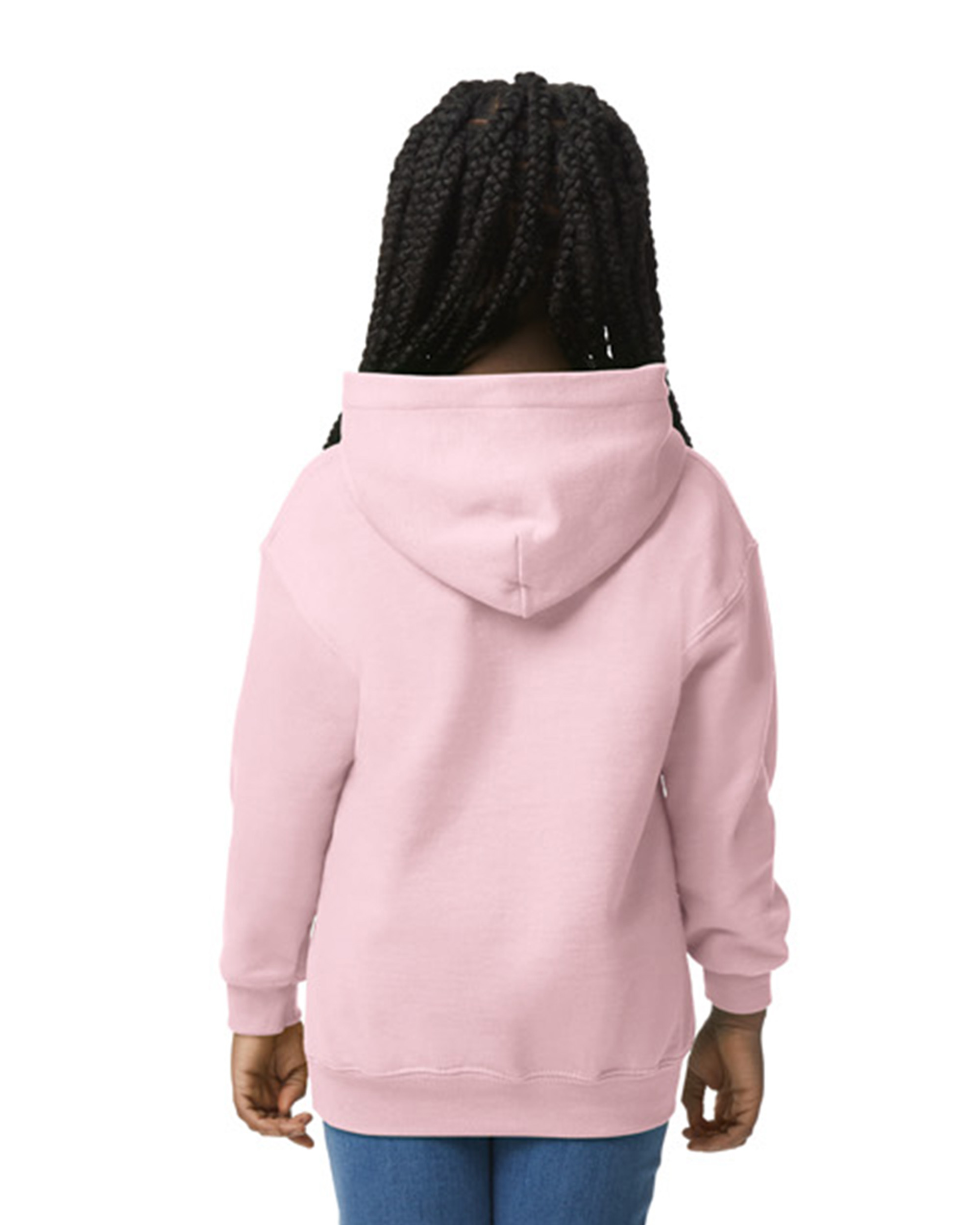 Gildan light pink online hoodie