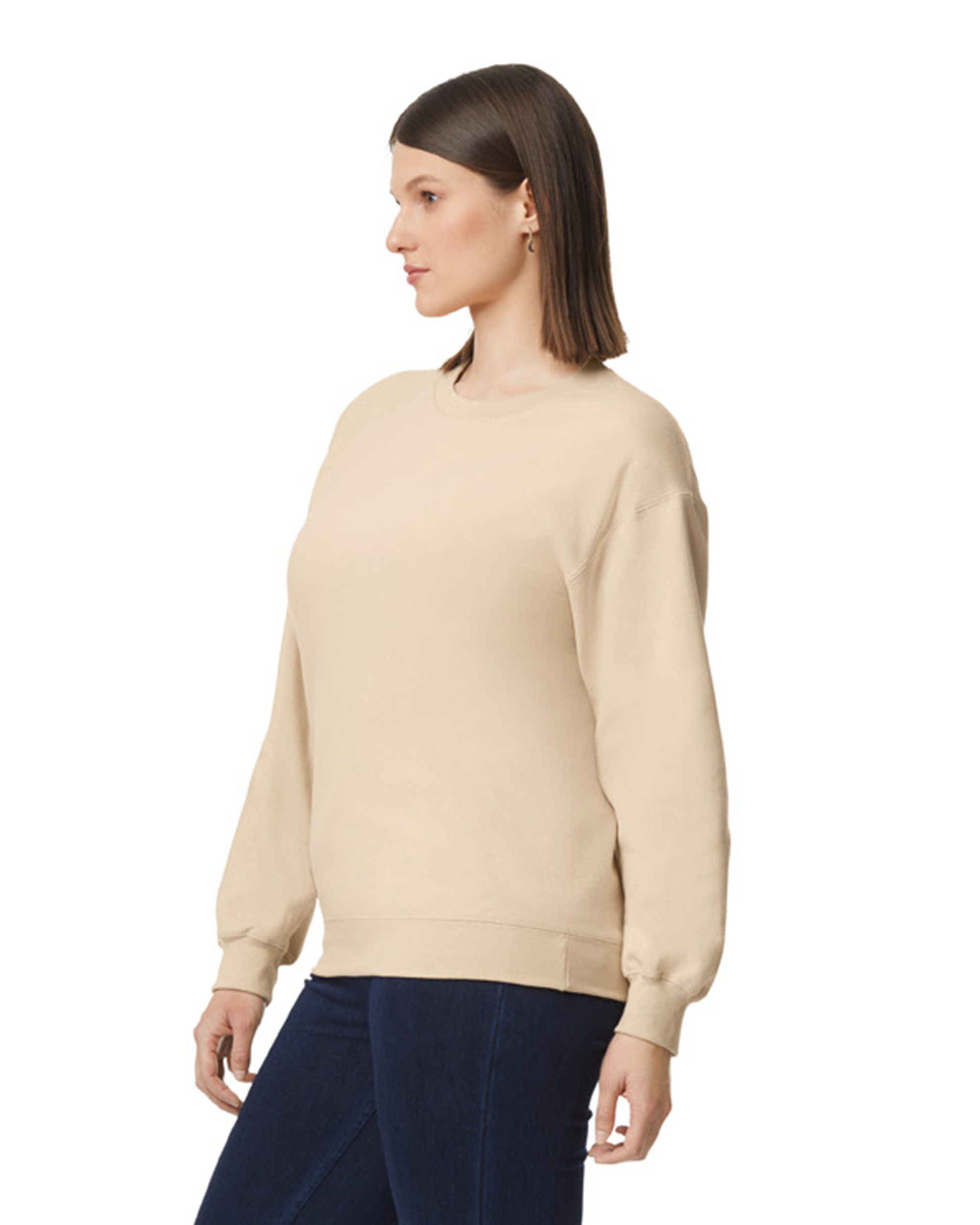 Gildan discount sand crewneck