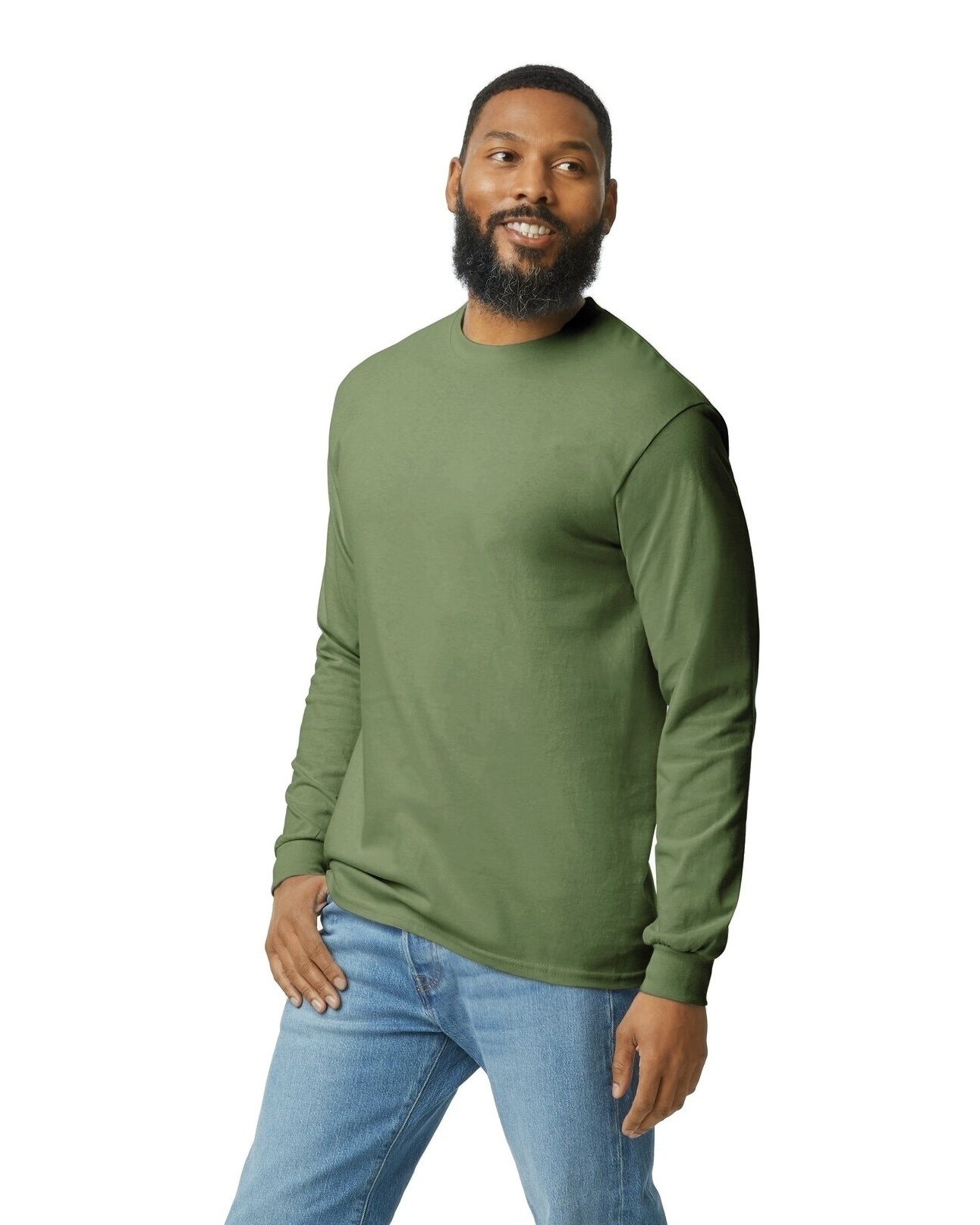 Gildan G540 Adult Heavy Cotton™ 5.3 oz. Long-Sleeve T-Shirt