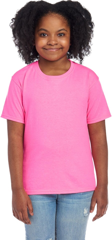 Jerzees 29M Dri-Power 50/50 T-Shirt - Cyber Pink L