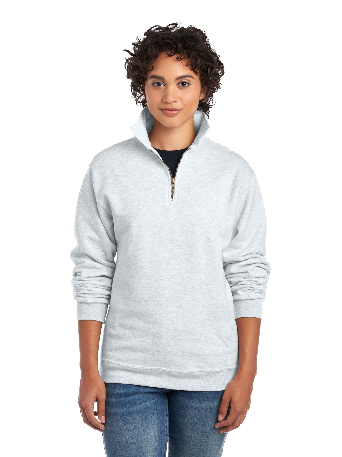 Adult 9.5 oz. Super Sweats® NuBlend® Fleece Quarter-Zip Pullover