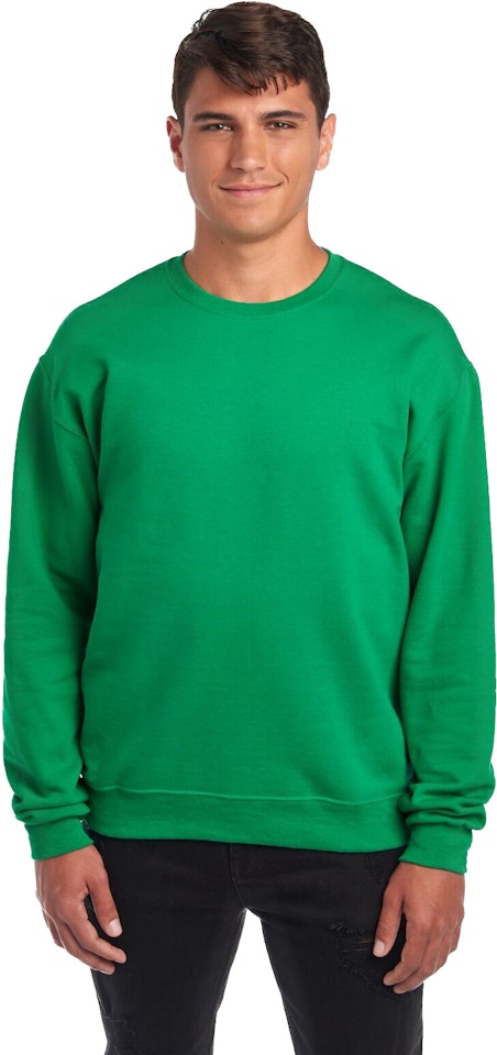 Jerzees NuBlend Crewneck Sweatshirt - Cool Mint - M
