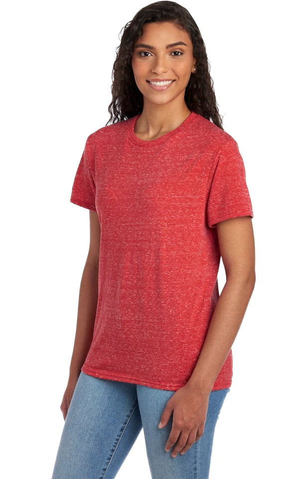 Jerzees 88 Mr Adult 5.2 Oz., Snow Heather T Shirt | Jiffy Shirts