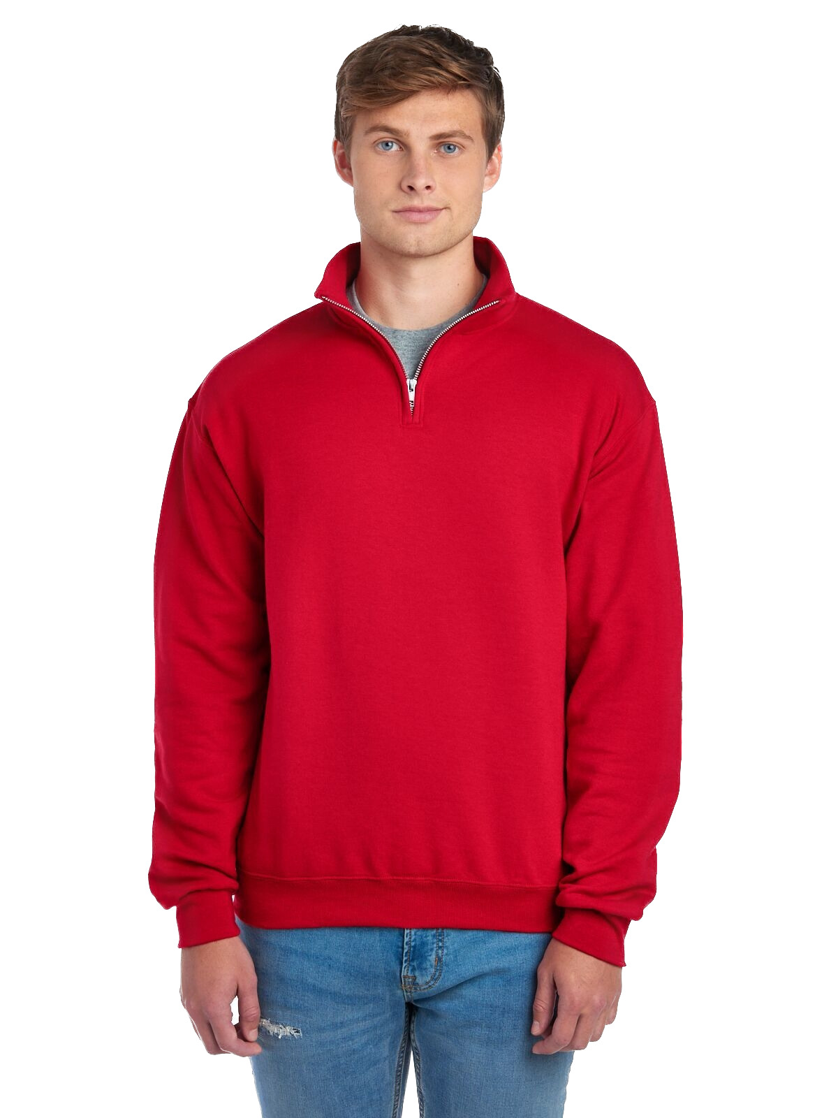 Jerzees half 2024 zip pullover