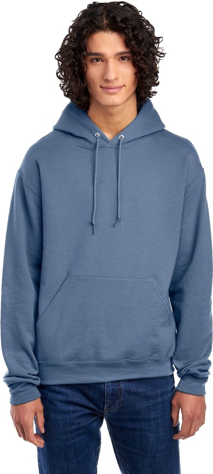 Jerzees NuBlend Hooded Sweatshirt XL Periwinkle Blue