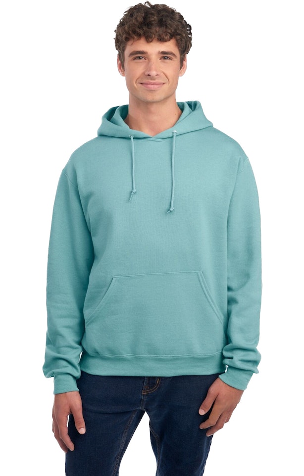 Jerzees NuBlend Hooded Sweatshirt - Sage - XL