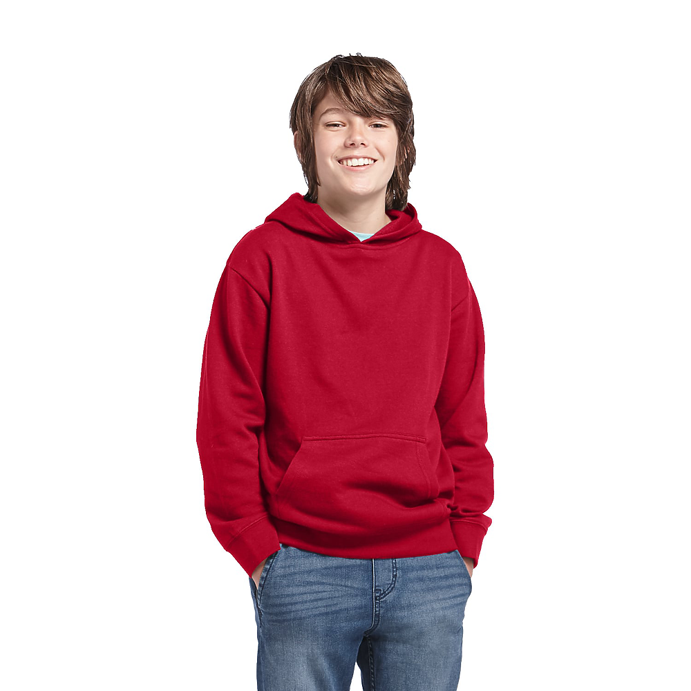 blank red sweatshirt