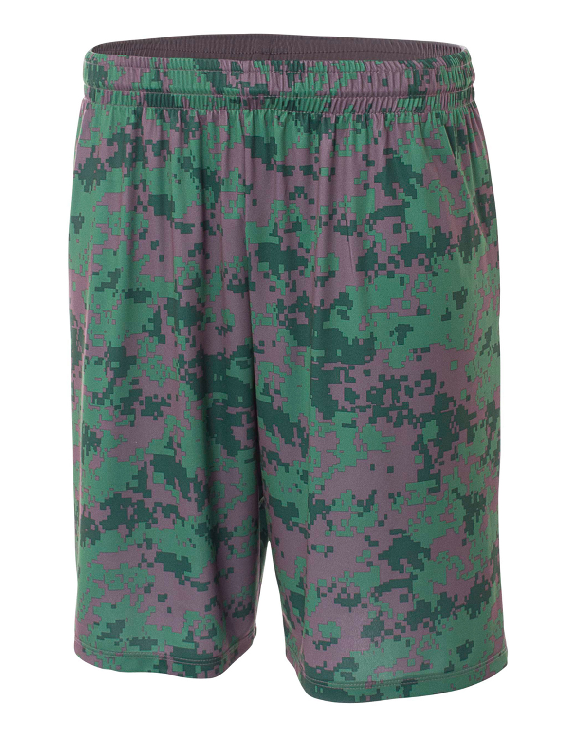 Youth 8 Inseam Printed Camo Performance Shorts A4 NB5322