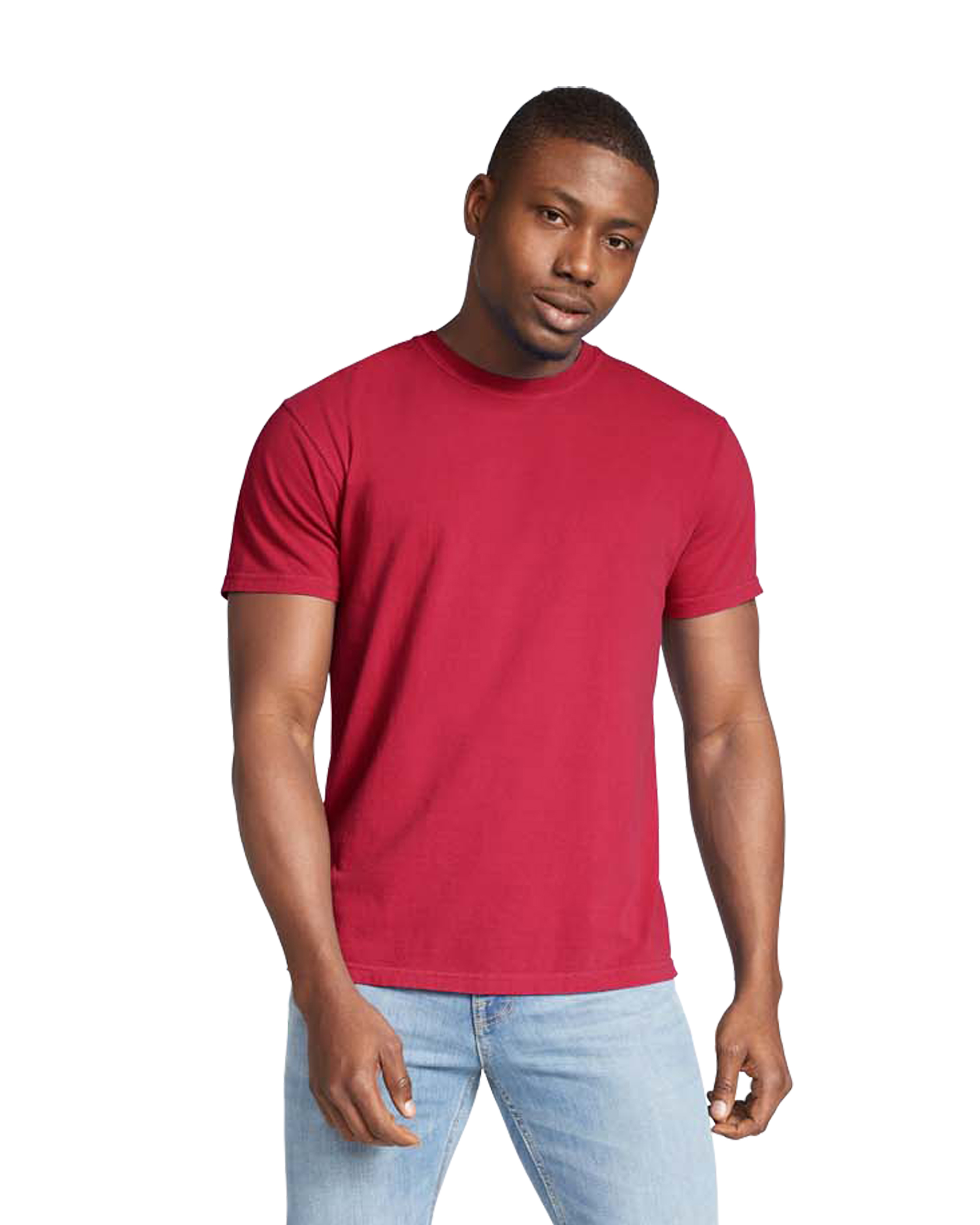 Red color sale t shirt