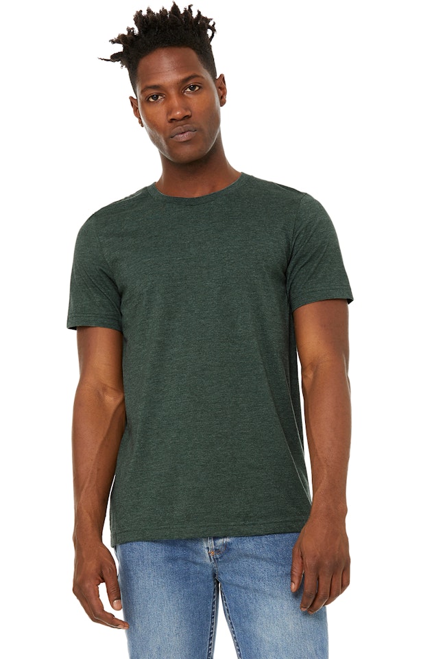 Download Bella + Canvas 3301C Heather Autumn Unisex Sueded T-Shirt