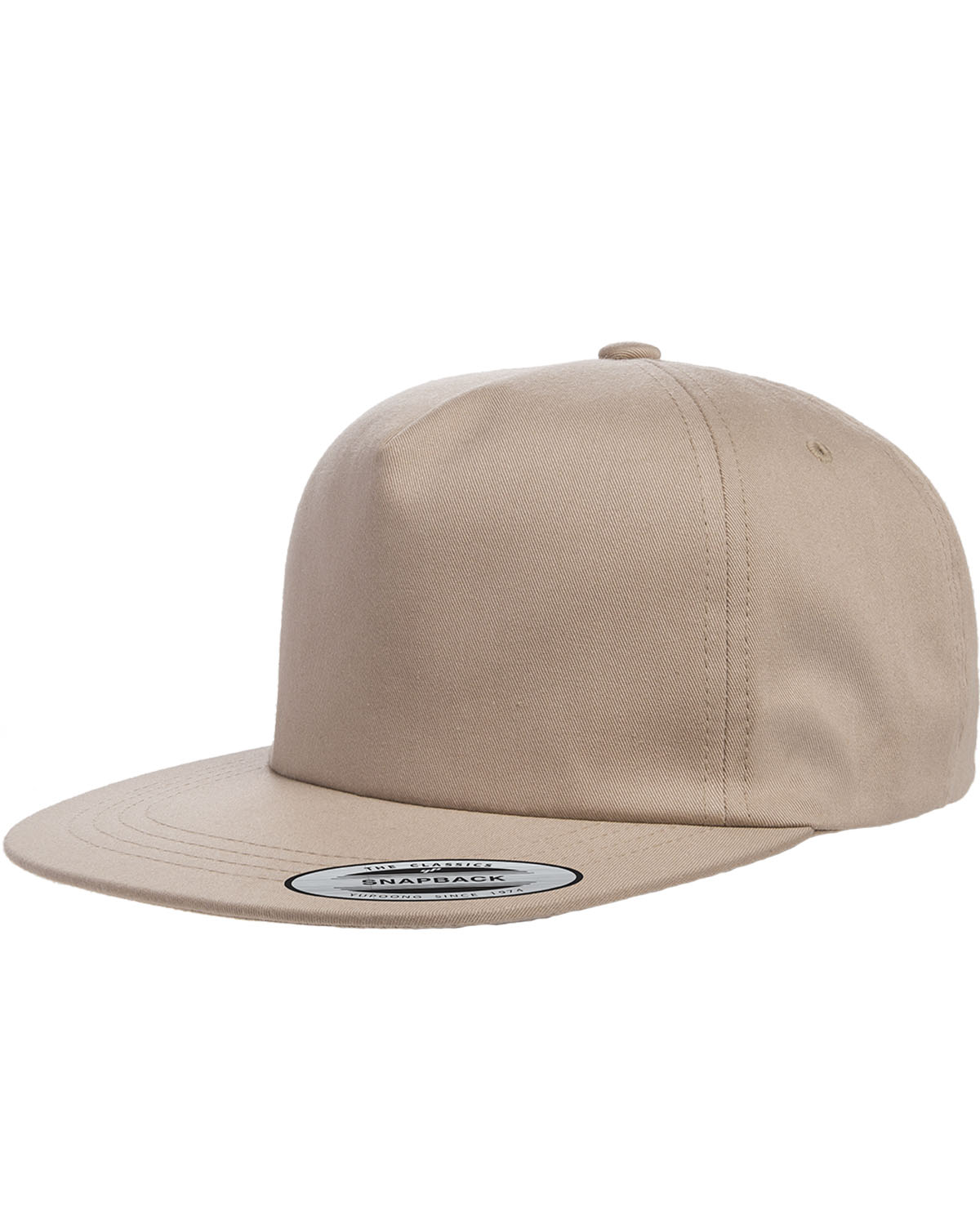 Adult Unstructured 5-Panel Snapback Cap