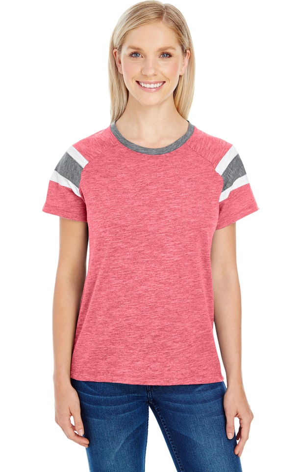 Augusta Sportswear 3011 Red / Slate / White