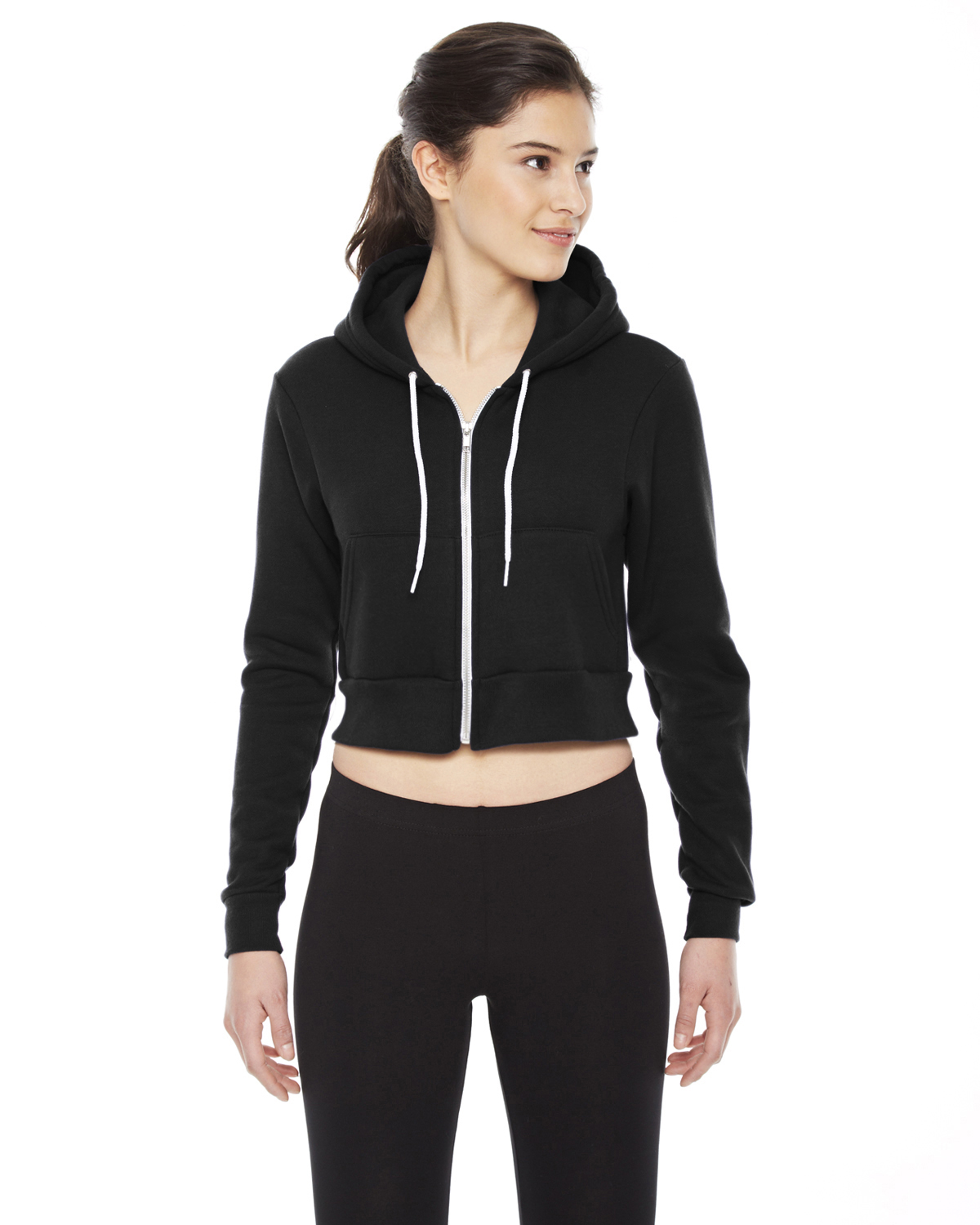 american apparel black hoodie